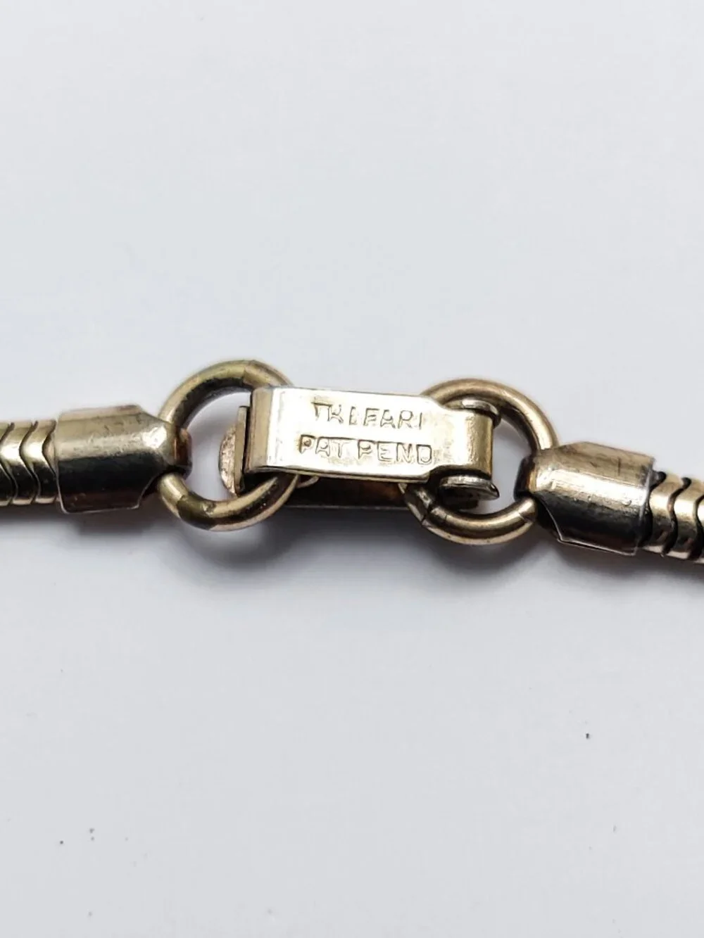 Vintage 50s Signed Crown Trifari PAT PEND A Philippe Book Piece Coronet Necklace - Picture 5 of 5